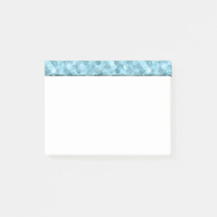 Sjöjungfru Glam    Dusty Ice Blue Sheen Luster Post-it Block
