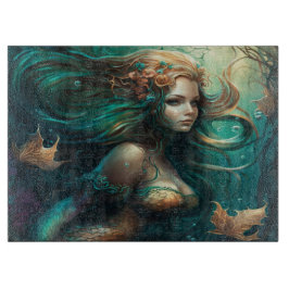 Sjöjungfru Glasskärning