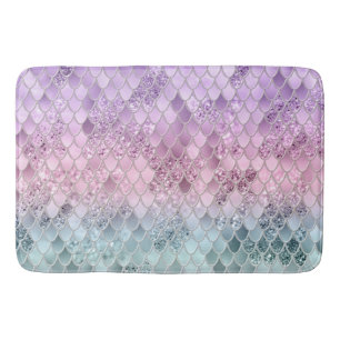 Sjöjungfru Glitter Scales #2a (Faux Glitter) #shin Badrumsmatta