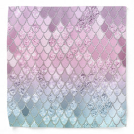 Sjöjungfru Glitter skalförändrar #2 Bandana
