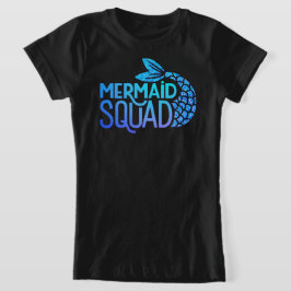 Sjöjungfru glitter T-Shirt