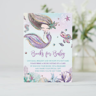 Sjöjungfru Hämta Bokar för babyskyddskort för baby Inbjudningar