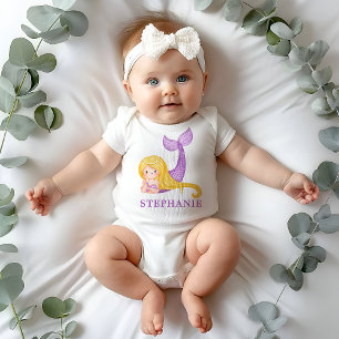 Sjöjungfru Hav Bebis Bjudning T Shirt