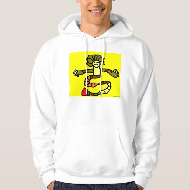 Sjöjungfru Hoodie (Framsida)