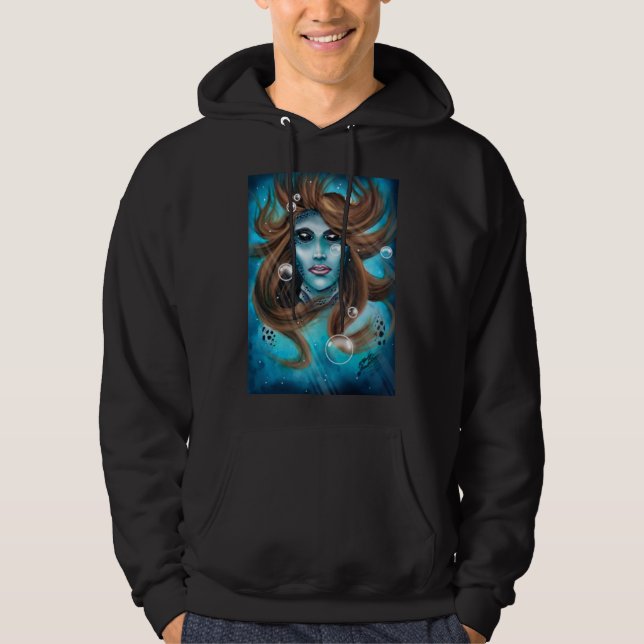 Sjöjungfru Hoodie (Framsida)