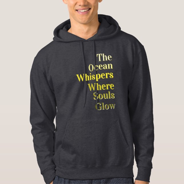 Sjöjungfru hoodie  (Framsida)