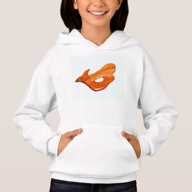 sjöjungfru hoodie tröja (Framsida)