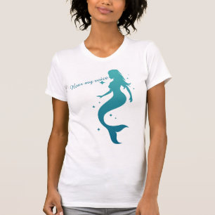 Sjöjungfru hör min röst t shirt