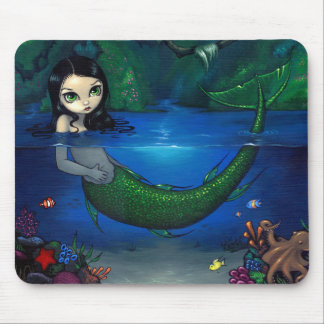 "Sjöjungfru i henne Grotto" Mousepad Musmatta