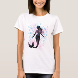 Sjöjungfru i mjuka tidvatten t shirt
