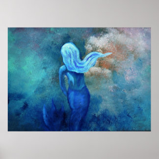 Sjöjungfru i molnen poster