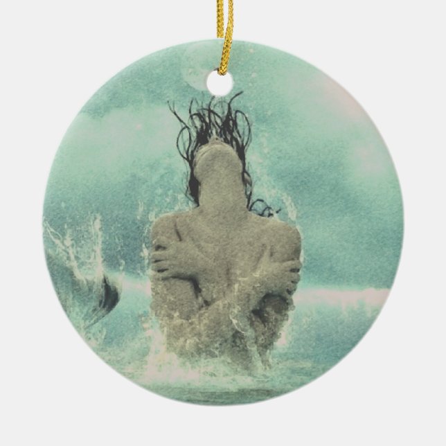Sjöjungfru i sjöstaden Ornament (Framsidan)