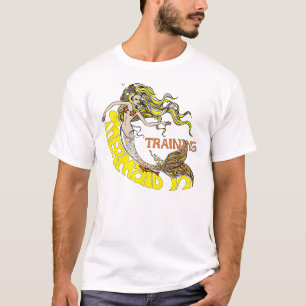 Sjöjungfru i utbildning (blondinen) t shirt