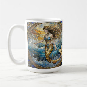 Sjöjungfru i Vinkara oceanen Kaffemugg
