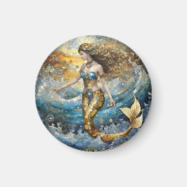 Sjöjungfru i Vinkara oceanen Magnet