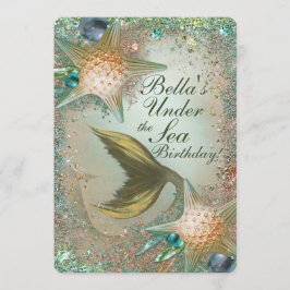 Sjöjungfru inom ramen för inbjudningar till havspa