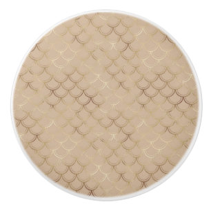 SJÖJUNGFRU INSPIRED NEUTRALT ANPASSNINGSBAR KNOPP