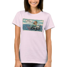Sjöjungfru Inte Idag Rollig T-Shirt