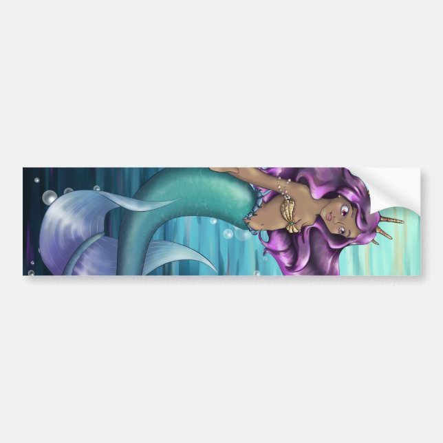 Sjöjungfru Iole Bildekal (Framsidan)