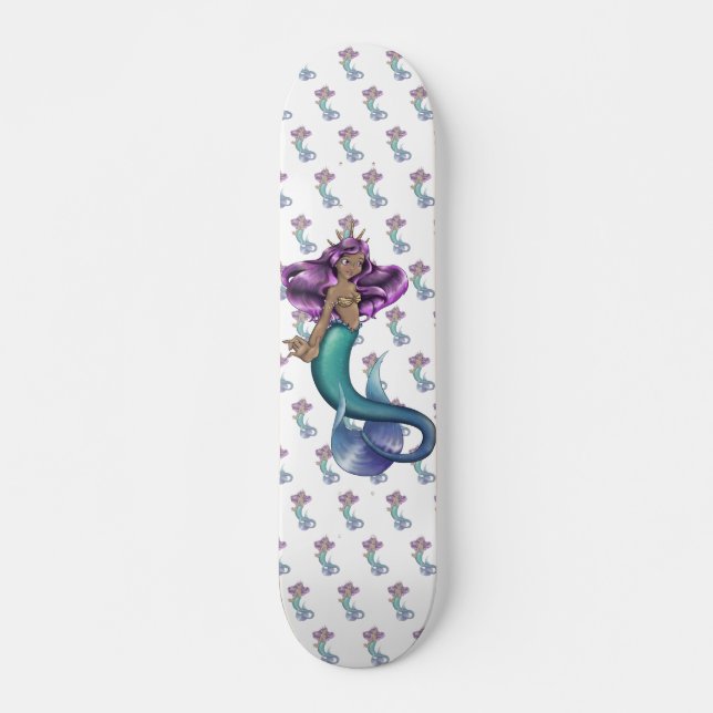 Sjöjungfru Iole Mini Skateboard Bräda 18,5 Cm (Framsida)