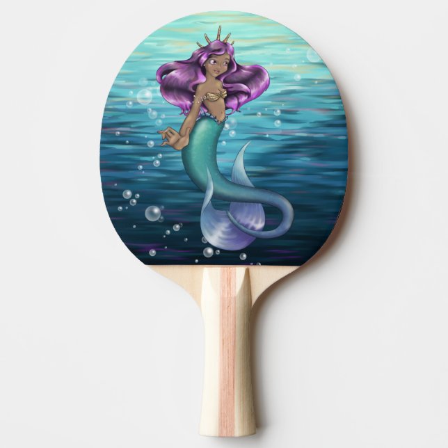 Sjöjungfru Iole Pingisracket (Framsidan)