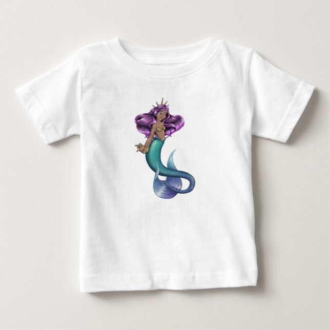 Sjöjungfru Iole T Shirt (Framsida)