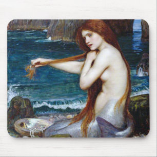Sjöjungfru, John William Waterhouse Musmatta