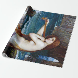 Sjöjungfru, John William Waterhouse Presentpapper