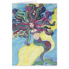 sjöjungfru joywater hälsningskort