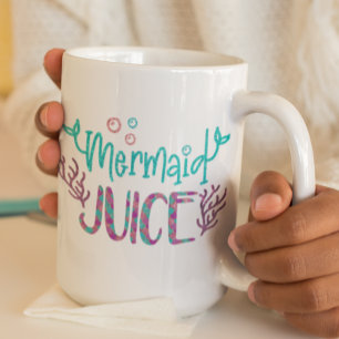 Sjöjungfru Juice Glitter Coffee Gift Kaffemugg