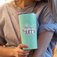 Sjöjungfru Juice Vattenflaska Rolig Dricka