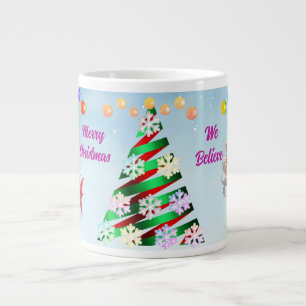 Sjöjungfru jul jumbo mugg
