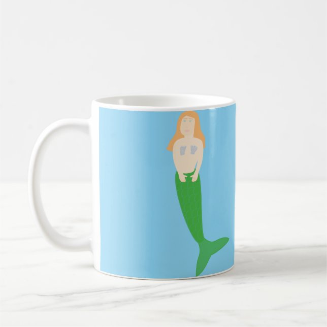 Sjöjungfru Kaffemugg (Vänster)