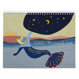 Sjöjungfru - kattkalender kalender