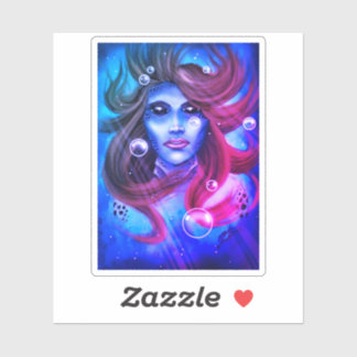 Sjöjungfru Klistermärken