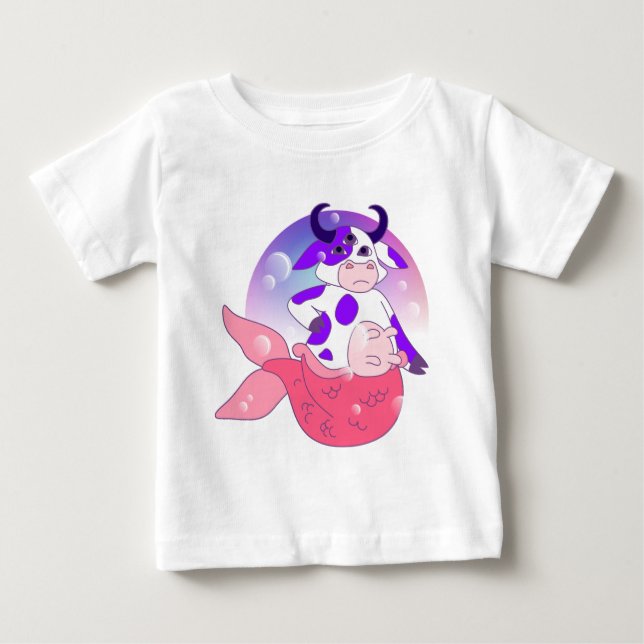 sjöjungfru ko t shirt (Framsida)