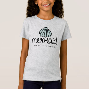 Sjöjungfru Kring i havet T Shirt