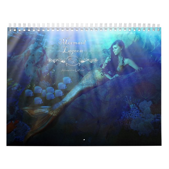Sjöjungfru Lagun Kalender (Omslag)