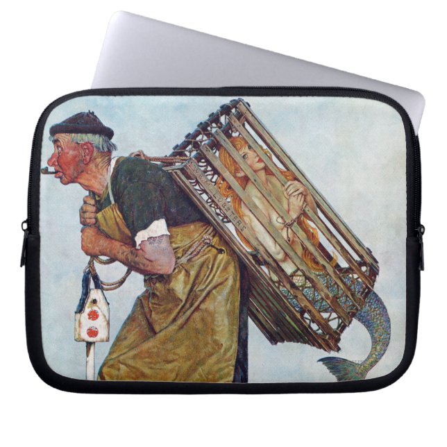 Sjöjungfru Laptop Fodral (Framsidan)