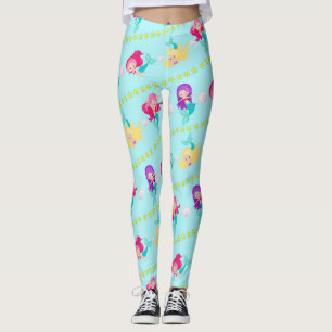 Sjöjungfru Leggings