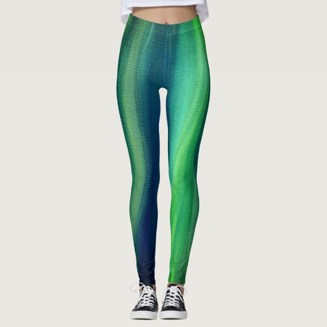 Sjöjungfru Leggings (Framsida)