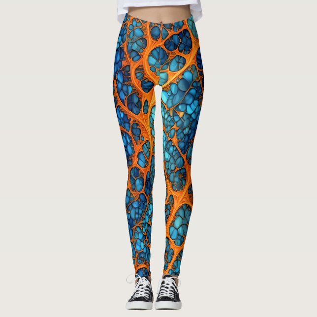 Sjöjungfru Leggings (Framsida)