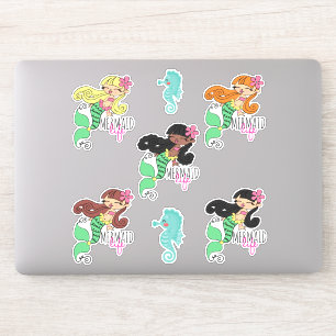 Sjöjungfru Life Stickers Klistermärken