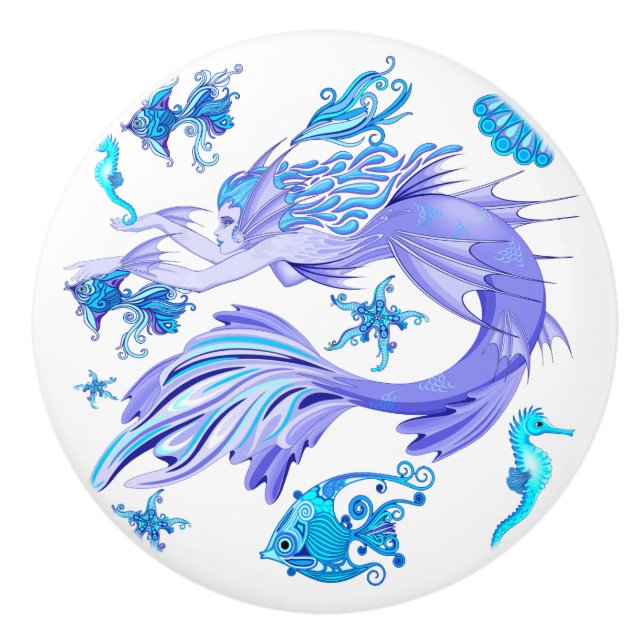 Sjöjungfru Lila Fairy Creator Knopp (Framsidan)