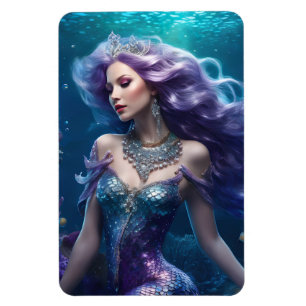 Sjöjungfru Lila Hair Magnet