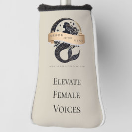 Sjöjungfru Logotyp Golf Head Cover