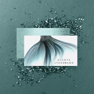 Sjöjungfru Luxe Svan Anpassningsbar av Seafoam M Visitkort