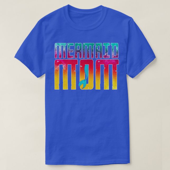 Sjöjungfru Mamma4 T Shirt (Design framsida)
