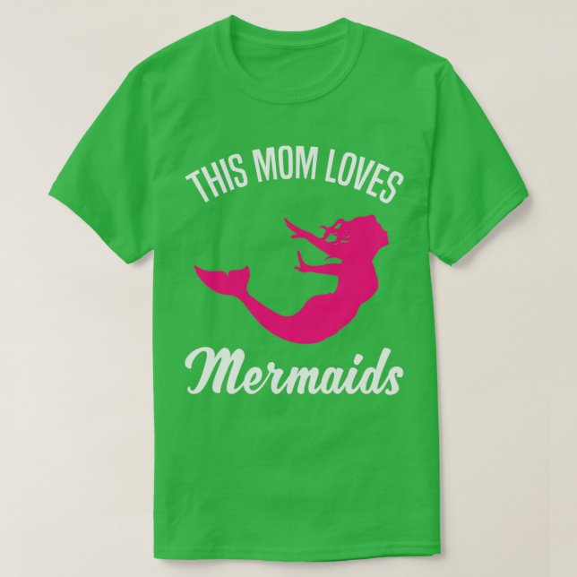 Sjöjungfru Mamma Kvotering Kvinnor Gift 2 T Shirt (Design framsida)