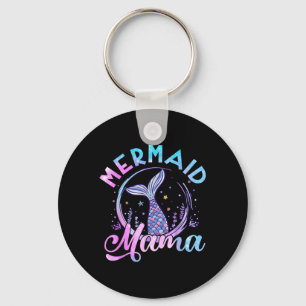 Sjöjungfru Mamma Seashell Birthday Women Ocean Mat Nyckelring
